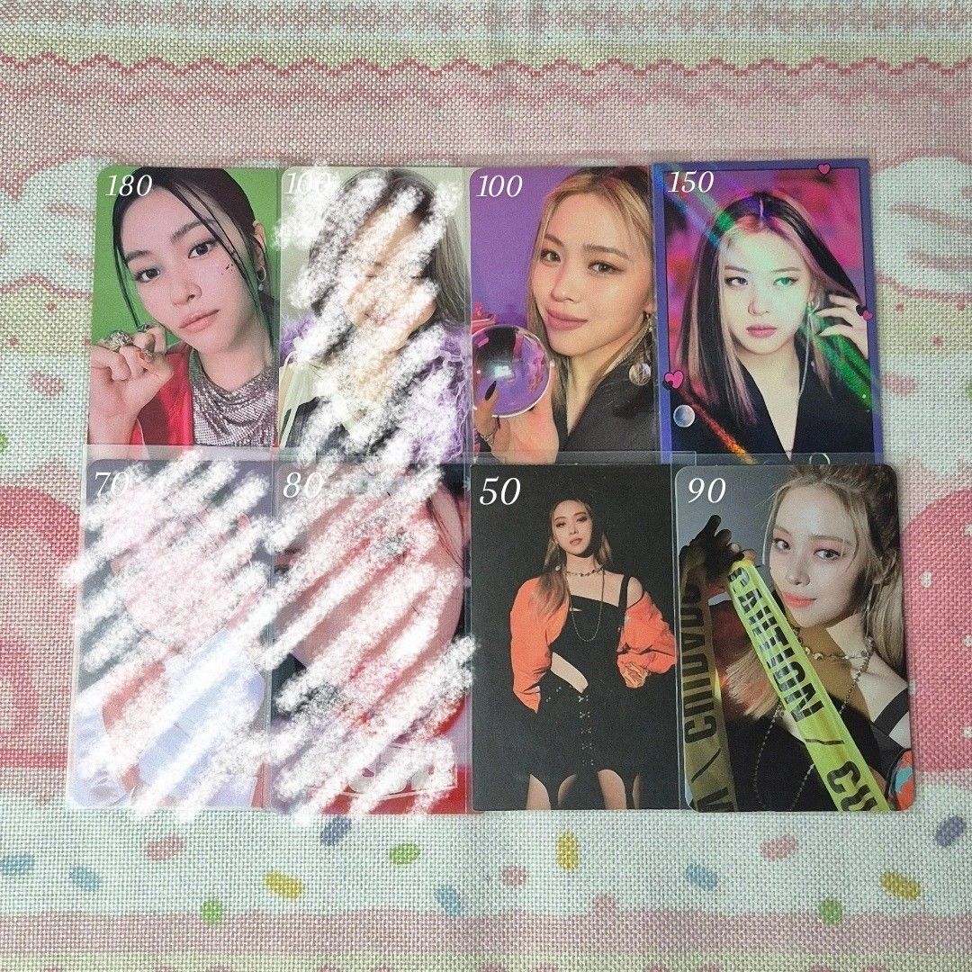 Itzy photocards (Category: K-Wave Merchandise) located in Marikina City. Submitted by bsnctrytrvll (Listing ID 1463808431, Image 3). Description: wts lfb Itzy photocards 𖹭 payo | 3 days dop w/ nrdp 𖹭 ₱ indicated 𖹭 x sensi/rush t. kpop merch pob pc ph photocard yuna ryujin lia yeji chaeryeong cil crazy in love lightring rose flower b2b tunnel vision cheshire guess who green project gold not shy wanna be checkmate season greetings born to br noo