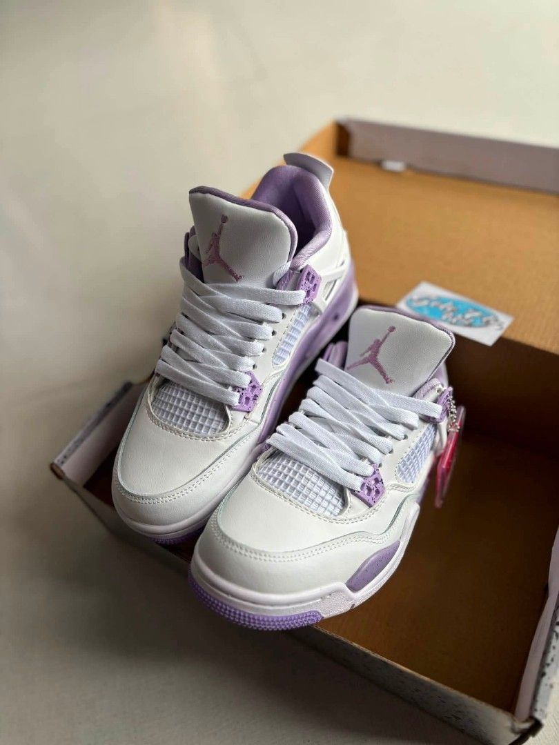 J4 PURPLE OREO (Category: Sneakers) located in Manila. Submitted by solefly_mnl.26 (Listing ID 1463818846, Image 3). Description: J4 PURPLE OREO bnew 1799+sf available sz 36 to 40 womens actual pic posted!!! onhand ready to lalamove/ship via jrs novaliches qc area dm us for orders📩 fb page: solefly mnl v2.