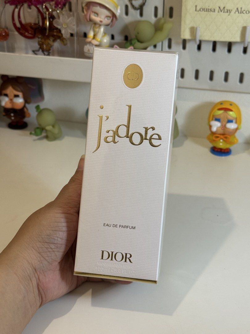 J’adore 100ml Sealed Perfume (Category: Fragrance & Deodorants) located in Muntinlupa City. Submitted by litol_aniks (Listing ID 1463806147, Image 2). Description: ⋆. 𐙚 ˚dior j’adore 100ml eau de parfum 🛒 ₱5,800 only! ⤷ sealed box; 100% original, from qatar ⤷ authentic and ready to ship mop: gcash, gotyme, maribank, ub, bpi mod: lalamove, lbc, j&t, meet up 📍alabang, muntinlupa wts lfb for sale.