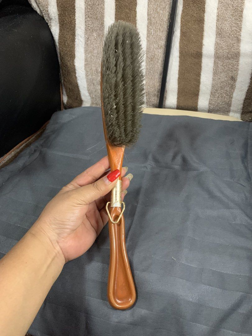 Japan linen cloth brush (Category: Cleaning Tools & Supplies) located in Cabanatuan. Submitted by mjluxxejapan (Listing ID 1463803204, Image 1). Description: Fixed price .maribay unf brush medyo luma ar na stock n po to.pls see pics posted approx 14” long .