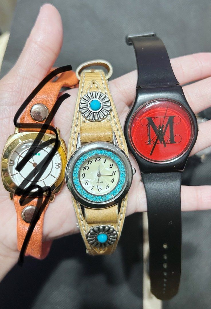 Japan Watches (Category: Women's Watches) located in Makati City. Submitted by cestparfaitvintagejewelries (Listing ID 1463852521, Image 3). Description: 500 pesos each No battery .