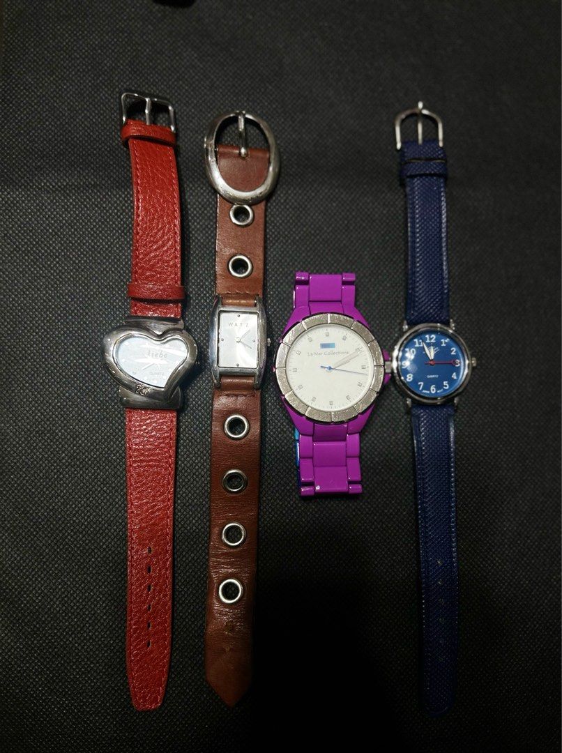 Japan Watches (Category: Women's Watches) located in Makati City. Submitted by cestparfaitvintagejewelries (Listing ID 1463852827, Image 1). Description: 500 pesos each No battery .