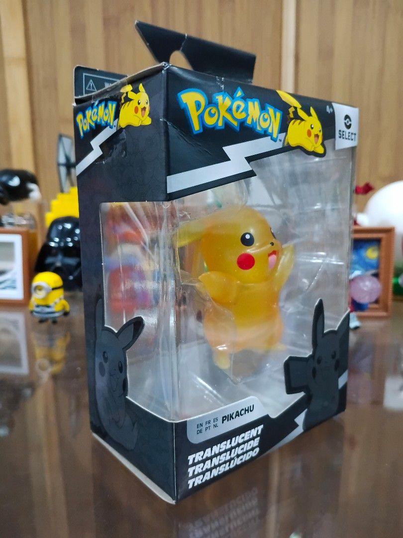 JAZWARES - Pokémon Select Pikachu (Translucent) (Category: Figurines & Statues) located in San Miguel. Submitted by ultimateconyo (Listing ID 1463877695, Image 2). Description: JAZWARES - Pokémon Select Pikachu (Translucent) MISB - 800.00.