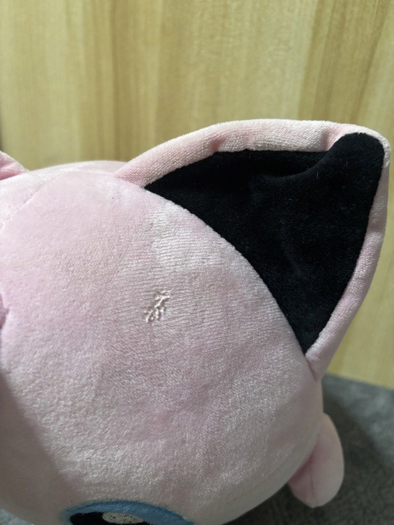 Jigglypuff Pokemon Plush Toy (Category: Plushies & Soft Toys) located in Pasig City. Submitted by genyzk (Listing ID 1463811664, Image 2). Description: - Adorable pink Jigglypuff plush toy. - Features blue eyes and black ears. - Approximately the size of a softball. - Still very soft and huggable. - A must-have for any Pokemon enthusiast..