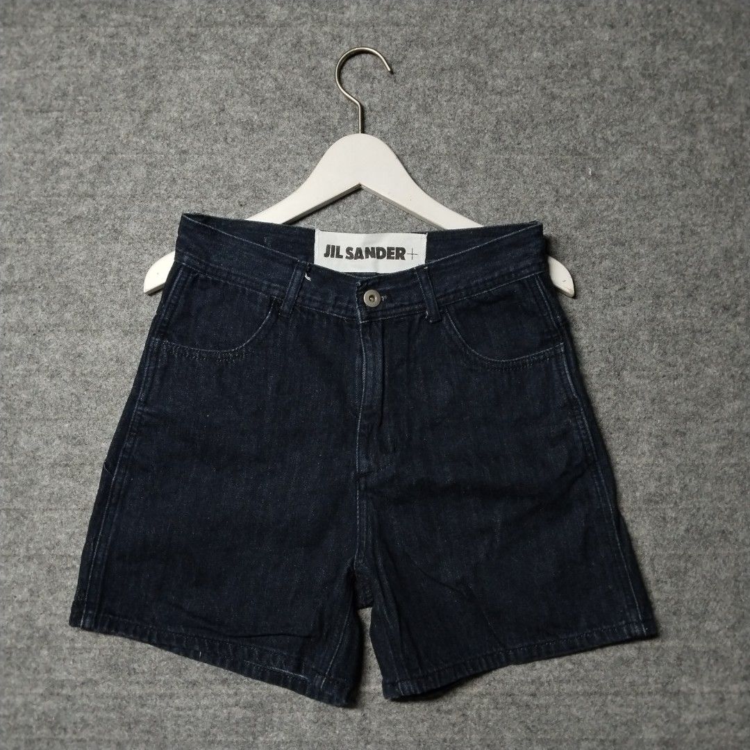 Jil Sander Mini Shorts Denim Blue (Category: Shorts) located in Bocaue. Submitted by just_thrift_in (Listing ID 1463843239, Image 3). Description: As New Condition – Washed and Ready to Wear 📏 Size & Fit Information Please refer to the measurements below to ensure the best fit. Width is measured pit to pit, while length is taken from the top of the shoulder down to the bottom of the garment. All measurements are in inches for easy comparison wit