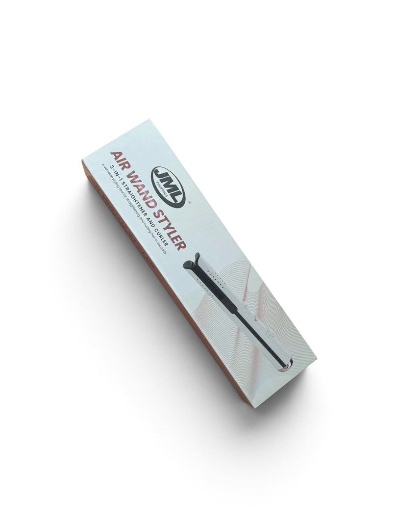 JML Airwand Styler (Category: Hair) located in Manila. Submitted by eyaiieesells (Listing ID 1463771920, Image 2). Description: [For sale!] JML 2 in 1 Airwand Styler Price: Php 3,000 - Brand New - used only once - rfs. need funds loc. manila.