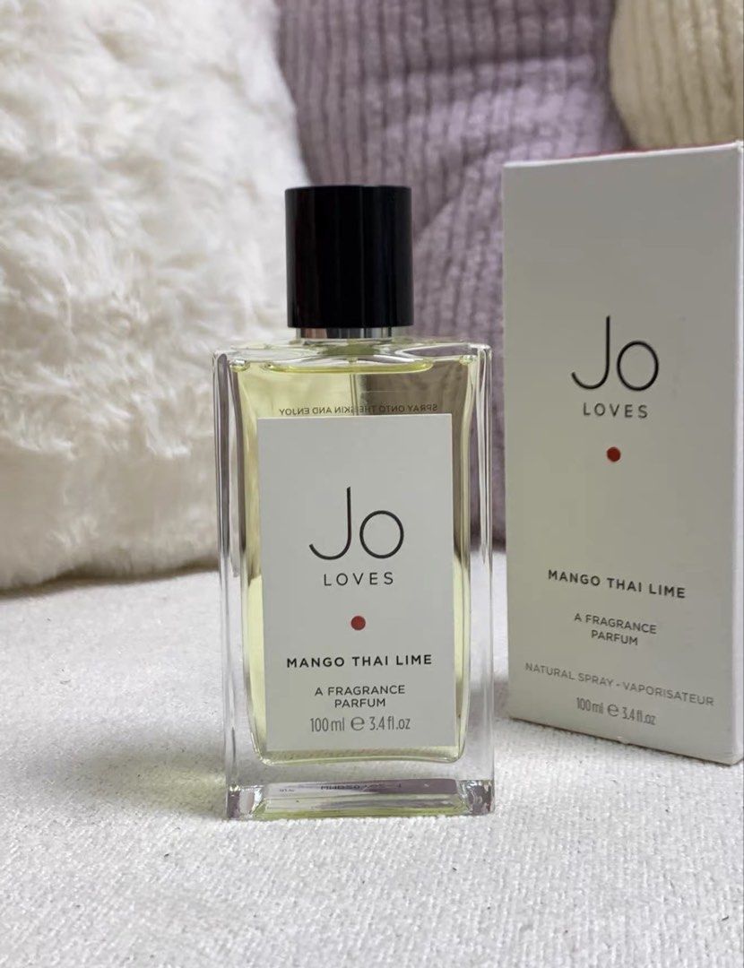 Jo Loves Mango Thai Lime 100mL (Category: Fragrance & Deodorants) located in Quezon City. Submitted by yswliu66 (Listing ID 1463914781, Image 1). Description: 100mL fsm w/box unli legit check :)) slightly nego can send more pics for lc upon request ✨.