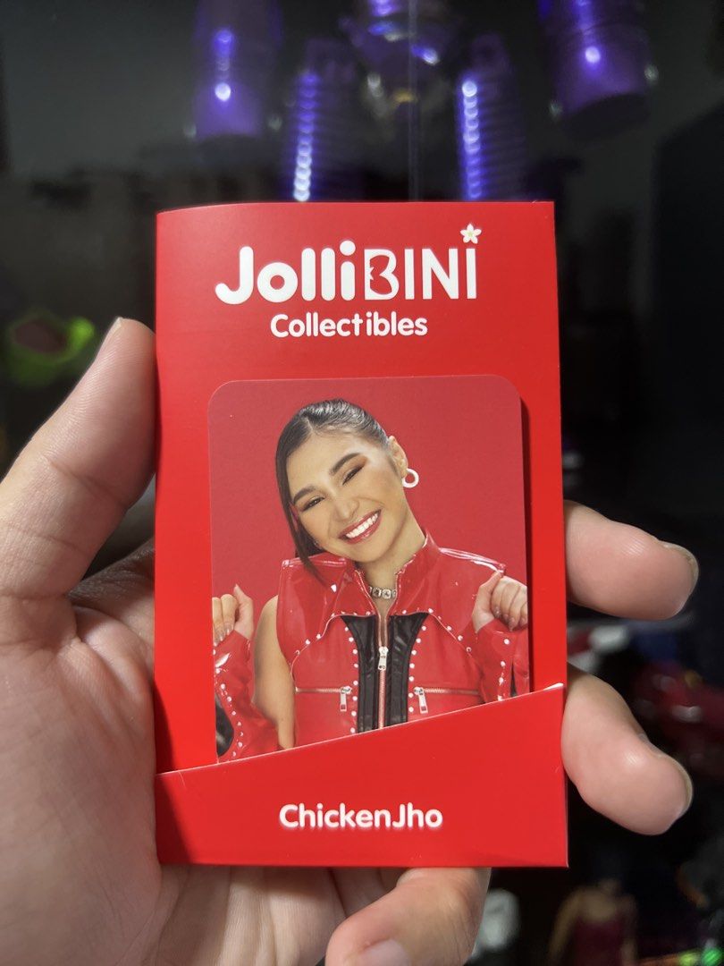 JOLLIBINI V2 Jhoana with keychain charm (Category: Card Packs) located in Paniqui. Submitted by jaxicool (Listing ID 1463763576, Image 1). Description: complete Location: Tarlac Shipping: Buyer's expense .