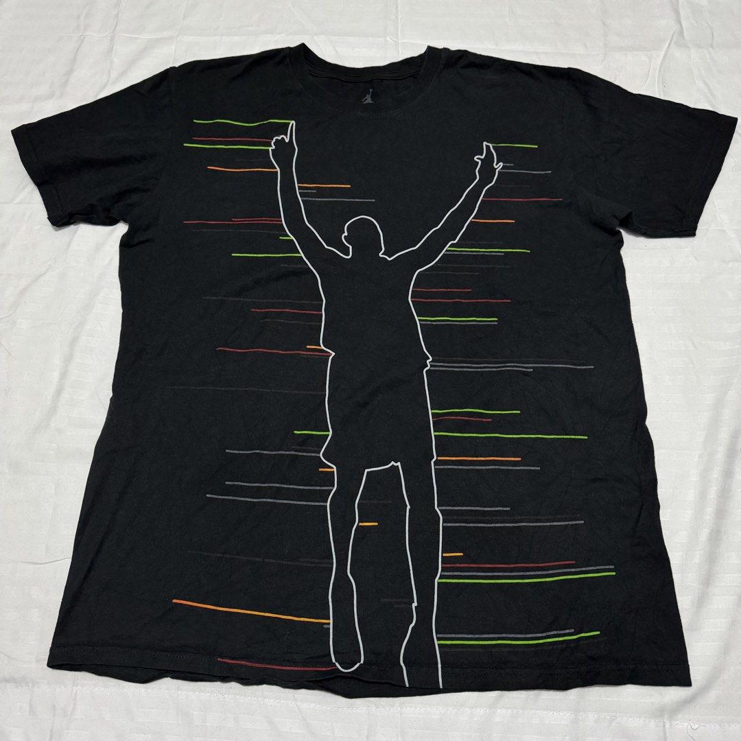 JORDAN SHIRT (Category: Tshirts & Polo Shirts ) located in Pasig City. Submitted by jaaard (Listing ID 1463925669, Image 1). Description: Jordan size large Vgood condition Dimes 23x30 Pm me.