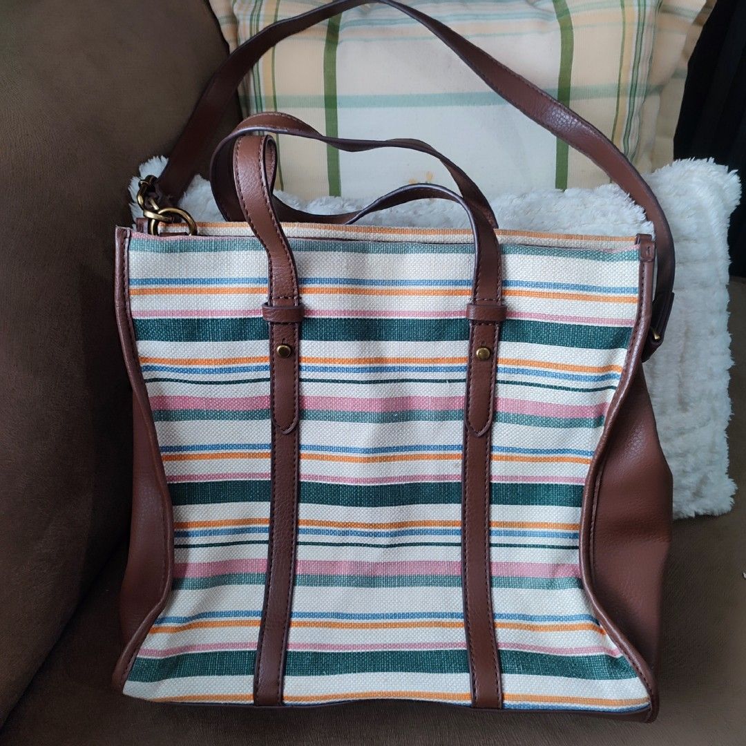 JUAL FOSSIL KINGSTON TOTE (Category: Tote Bags) located in Manila. Submitted by hilltops1989 (Listing ID 1463883688, Image 2). Description: .
