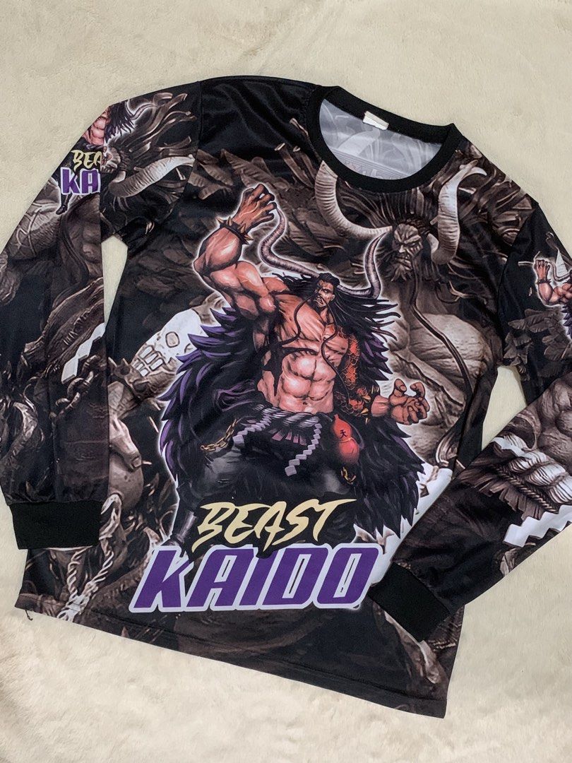 Kaido One Piece Motorcycle Longsleeve - Medium (Category: Coats, Jackets and Outerwear) located in Bacoor. Submitted by justinecb (Listing ID 1463814314, Image 1). Description: Kaido One Piece Motorcycle Longsleeve - Medium Sublimation very good quality Rfs: wrong size, large po need ko Lp! Bnew Fit small to medium Unisex.