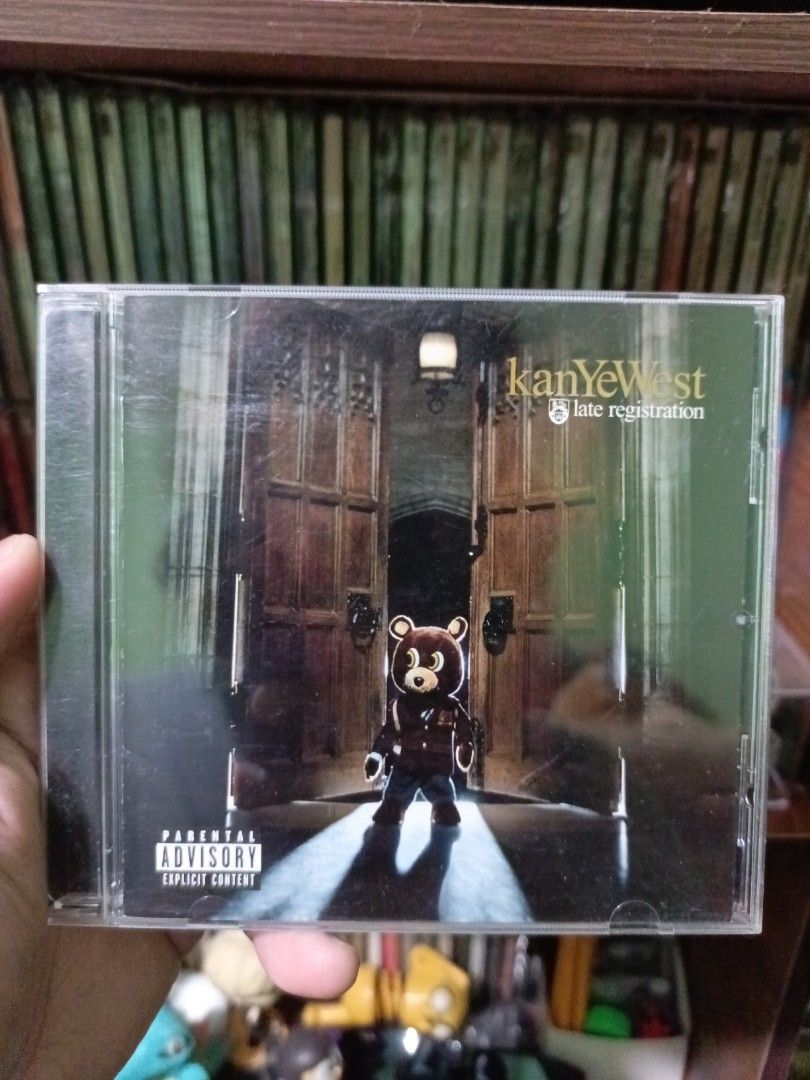 Kanye West Late Registration CD (Category: CDs & DVDs) located in Manila. Submitted by crashandburn101 (Listing ID 1463926111, Image 1). Description: - Kanye West Late Registration CD - Features the iconic tracks: • Heard Em Say •Hey Mama •Gold Digger •Touch The Sky •Diamonds from Sierra Leone (Remix) - Essential for any hip-hop collection - Own this classic album.