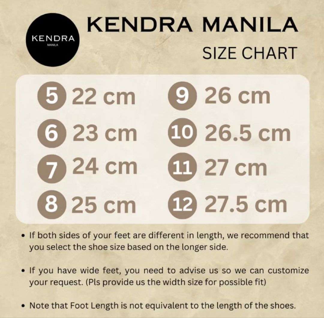 KENDRA MANILA Red Leather T-Strap Platform Sandals (Category: Flats & Sandals) located in Marikina City. Submitted by spicytamago (Listing ID 1463859111, Image 2). Description: - Brand: KENDRA MANILA - Color: Red - Material: Leather - Style: Platform Sandals - Features: Adjustable ankle buckle strap, front cut-out detail - Benefit: Extra height from platform sole - Sizing: Please check the size chart for measurements - Inquiries: Feel free to mes