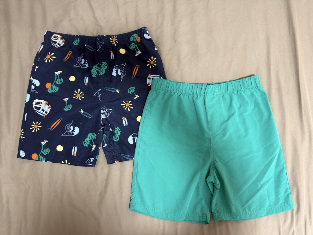 Kids Swimshorts - 2 Pcs (Category: Babies & Kids Fashion) located in Paranaque City. Submitted by marchemariamanila (Listing ID 1463781601, Image 1). Description: Waist width unstretched - 13.5 inches Length - 17 inches Same-day delivery: Grab or Lalamove. Pick-up point is Sucat, Parañaque City. Mode of payment: GCash Payment first before shipment/delivery. 24 hours reservation only..