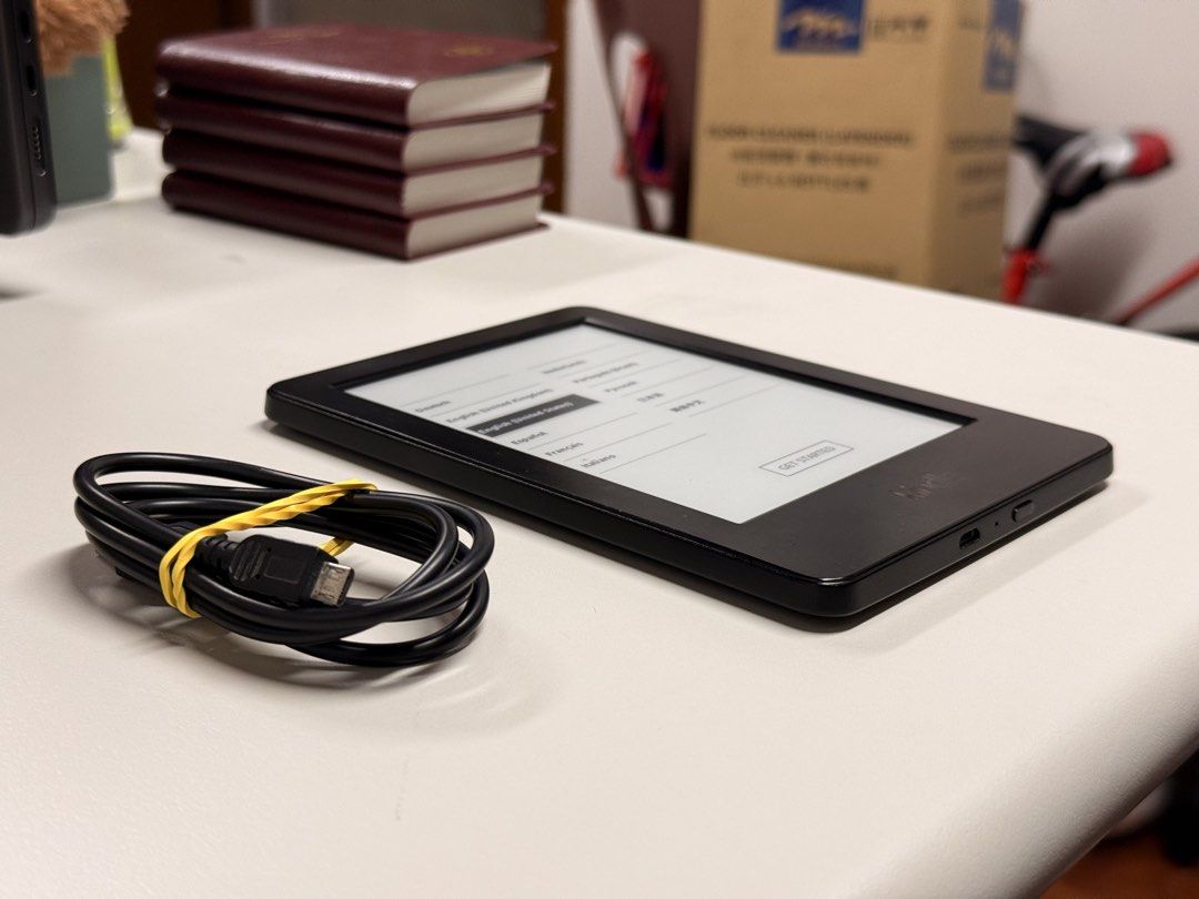 Kindle 7th Gen (Category: E-Readers) located in Cagayan de Oro. Submitted by watcher5700 (Listing ID 1463823968, Image 2). Description: Kindle 7th Generation (Basic, 2014) Display: 6 inches E Ink Touch Display Battery: 2 to 3 weeks Storage: 4GB Internal Memory (holds thousands of books) Connectivity: Wi-Fi What’s included with the device? - Micro-USB Charging Cable Meet up is possible in Vigan City (set a schedule thru chat). Chat me for more det