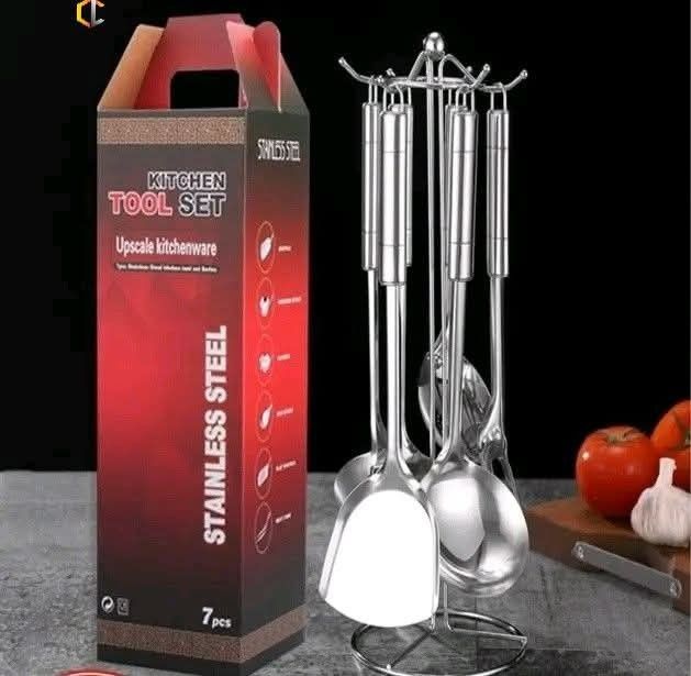 Kitchen tool set 7in1 (Category: Dinnerware & Cutlery) located in Manila. Submitted by yzlshop (Listing ID 1463761273, Image 2). Description: .