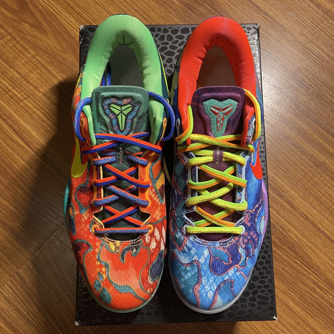 Kobe 8 Low Protro 'What The' (Category: Sneakers) located in Pasig City. Submitted by crewkicks.ph (Listing ID 1463835306, Image 3). Description: Kobe 8 'What The' Size 8 US M Used 2x (casual) Complete OG ₱10,998 ONLY! Follow @crewkicksph on IG for a discount! ORTIGAS CENTER.