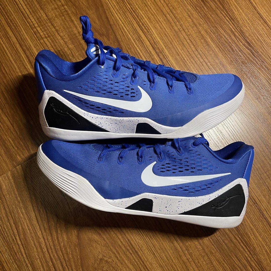 Kobe 9 EM low Protro 'Game Royal' (Category: Sneakers) located in Pasig City. Submitted by crewkicks.ph (Listing ID 1463835759, Image 1). Description: Kobe 9 EM low Protro 'Game Royal' Size 11.5 US M Used 3x No Box ₱6,498 ONLY! Follow @crewkicksph on IG for a discount! ORTIGAS CENTER.