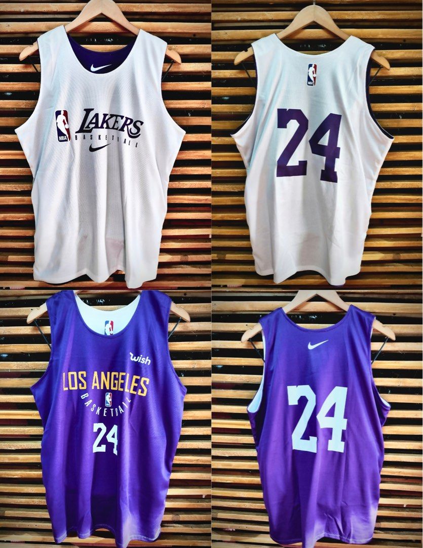 LA Lakers Reversible Jersey (Category: Activewear) located in Quezon City. Submitted by bad.boy.bale (Listing ID 1463931999, Image 1). Description: Available Number: 24, 77, 23, 8 Available Size: M, L, XL, XXL, 3XL, 4XL, 5XL.