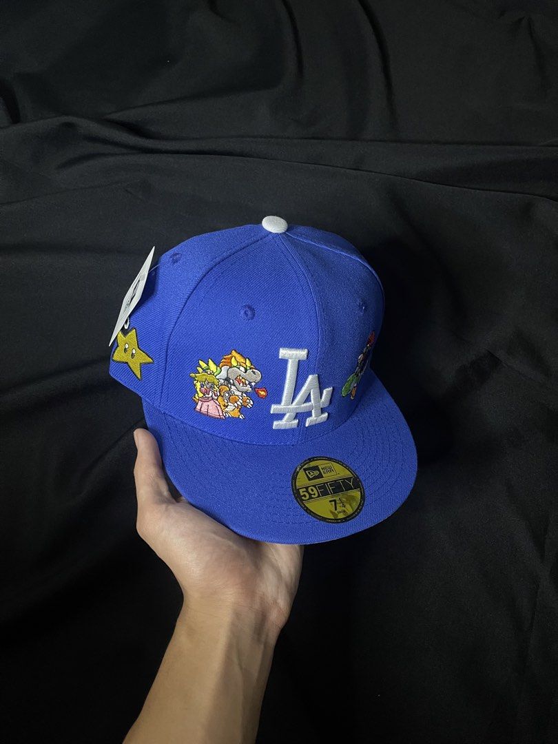 L.A Super Mario Custom Embroidered Fitted Cap Size 7 1/4 (Category: Caps & Hats) located in Mandaluyong City. Submitted by adapparelandtech (Listing ID 1463762716, Image 1). Description: Size 7 1/4 Customized embroidery Brand new top grade with tags • PAYMENT FIRST • SHIPMENT VIA JNT/LALAMOVE • RESERVATION FOR ONLY 2-3 DAYS #alldawgs .
