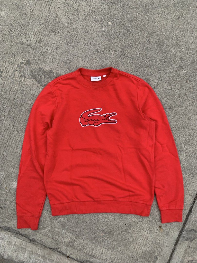 Lacoste Crewneck (Category: Coats, Jackets and Outerwear) located in General Santos City (Dadiangas). Submitted by jancocoby (Listing ID 1463852353, Image 1). Description: Good as new Size 3 Fit to M to L Complete tags.