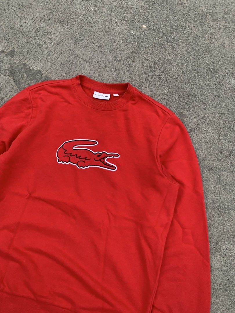Lacoste Crewneck (Category: Coats, Jackets and Outerwear) located in General Santos City (Dadiangas). Submitted by jancocoby (Listing ID 1463852353, Image 2). Description: Good as new Size 3 Fit to M to L Complete tags.