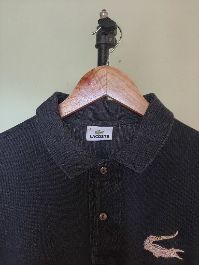 Lacoste Gold Croc (Category: Tshirts & Polo Shirts ) located in Toledo. Submitted by goldendogs (Listing ID 1463915893, Image 2). Description: Lacoste Gold Croc Size Medium No flaws 9.5/10 Color rate Authentic Size 4.