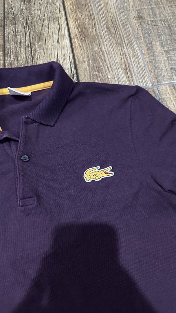 LACOSTE MAROON (Category: Tshirts & Polo Shirts ) located in Manila. Submitted by urban-vintage_2 (Listing ID 1463847854, Image 2). Description: ISSUE: NONE (NEED WASH) MOP :GCASH (NO COD) SHIP VIA: LALAMOVE & J&T LOCATION: PASIG CITY LENGTH: 26 WIDTH : 18.
