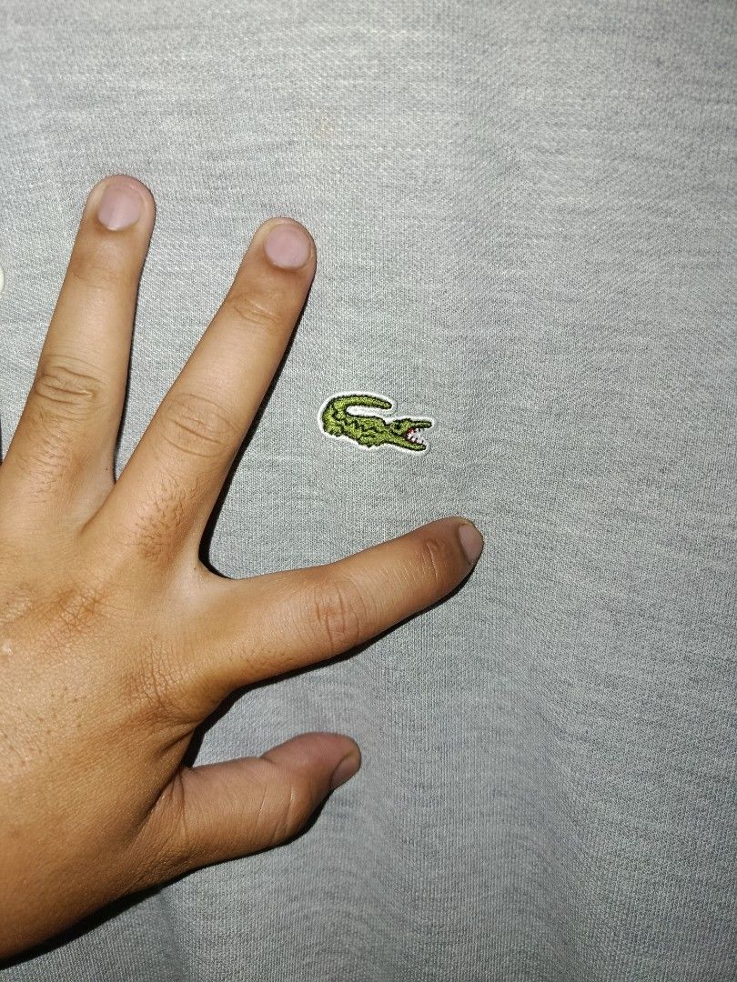 Lacoste polo shirt (Category: Formal Shirts) located in Maasin. Submitted by johnnhel14 (Listing ID 1463759025, Image 3). Description: Excellent condition no issue dimes:21x27.