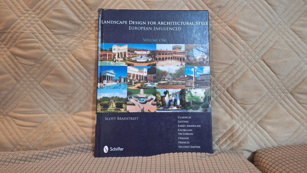 Architecture Book (Category: Textbooks) located in Manila. Submitted by roy.vicencio_140 (Listing ID 1463796344, Image 1). Description: Landscape Design for Architectural Style: European Influenced (Vol. 1) - 1200 Pesos Can negotiate price.