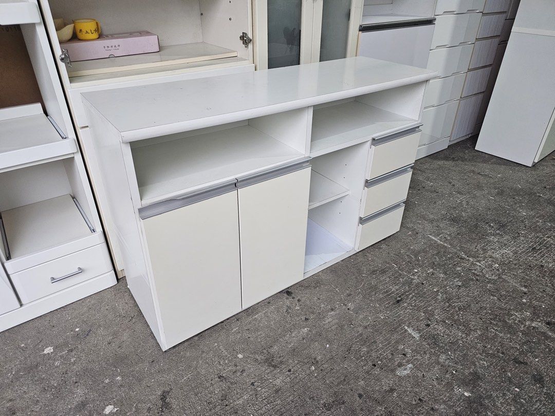 Lateral Organizer (Category: Shelves, Cabinets & Racks) located in Quezon City. Submitted by ledamadel (Listing ID 1463805329, Image 3). Description: Lateral Organizer ✔L-47 H-30.5 W-15.5 inches 📏 ✔2 Doors,3 Shelfs & 3 Drawers🗄 ✔Laminated 🔖 ✔️Compress & Mdf Back! 💢 ✔Scratches As-is! 👌 Location: 40 Aplaya St Napocor Vill. Tandang Sora Quezon City. For inquiry please Pm us or Call. 09066885859 Please like our page thanks! 👇👇👇👇 Kmaoshop #ja