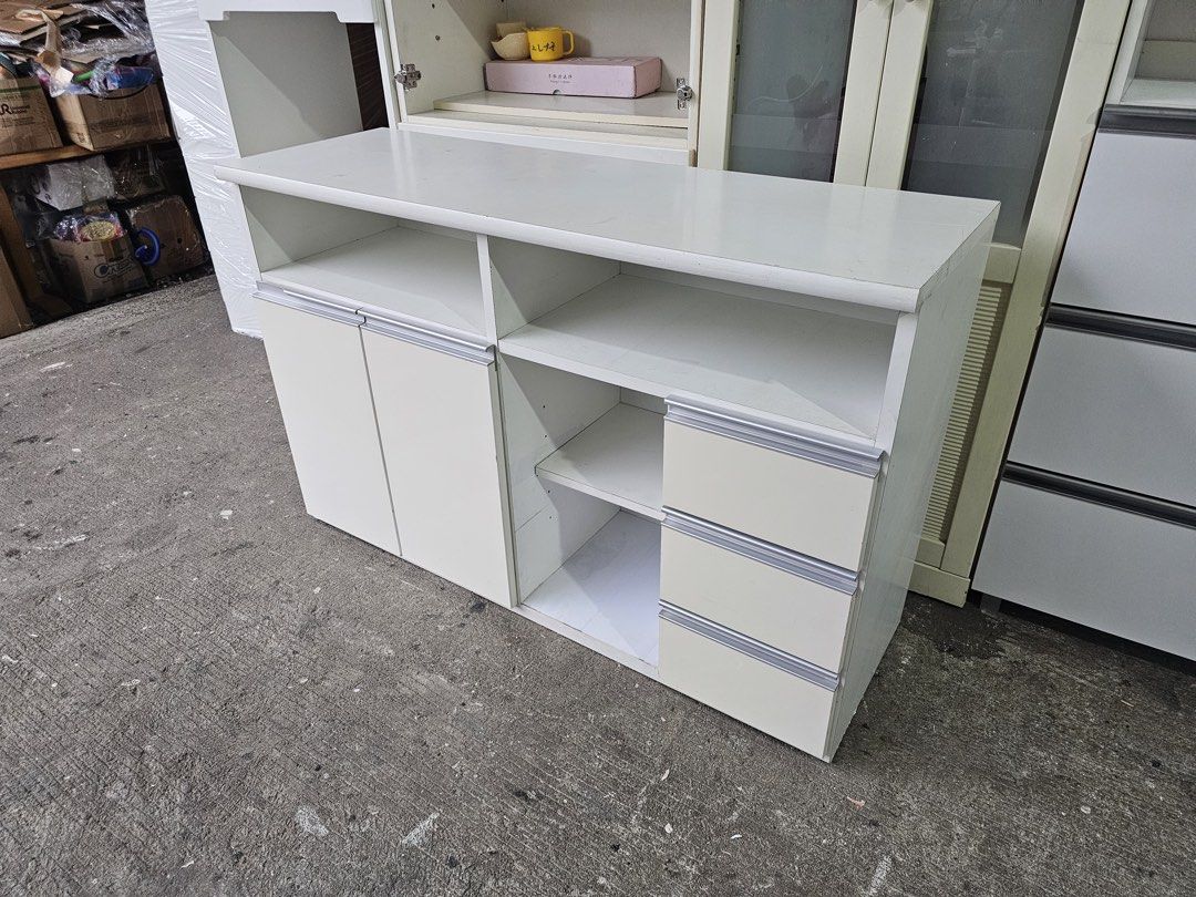 Lateral Organizer (Category: Shelves, Cabinets & Racks) located in Quezon City. Submitted by ledamadel (Listing ID 1463805329, Image 2). Description: Lateral Organizer ✔L-47 H-30.5 W-15.5 inches 📏 ✔2 Doors,3 Shelfs & 3 Drawers🗄 ✔Laminated 🔖 ✔️Compress & Mdf Back! 💢 ✔Scratches As-is! 👌 Location: 40 Aplaya St Napocor Vill. Tandang Sora Quezon City. For inquiry please Pm us or Call. 09066885859 Please like our page thanks! 👇👇👇👇 Kmaoshop #ja
