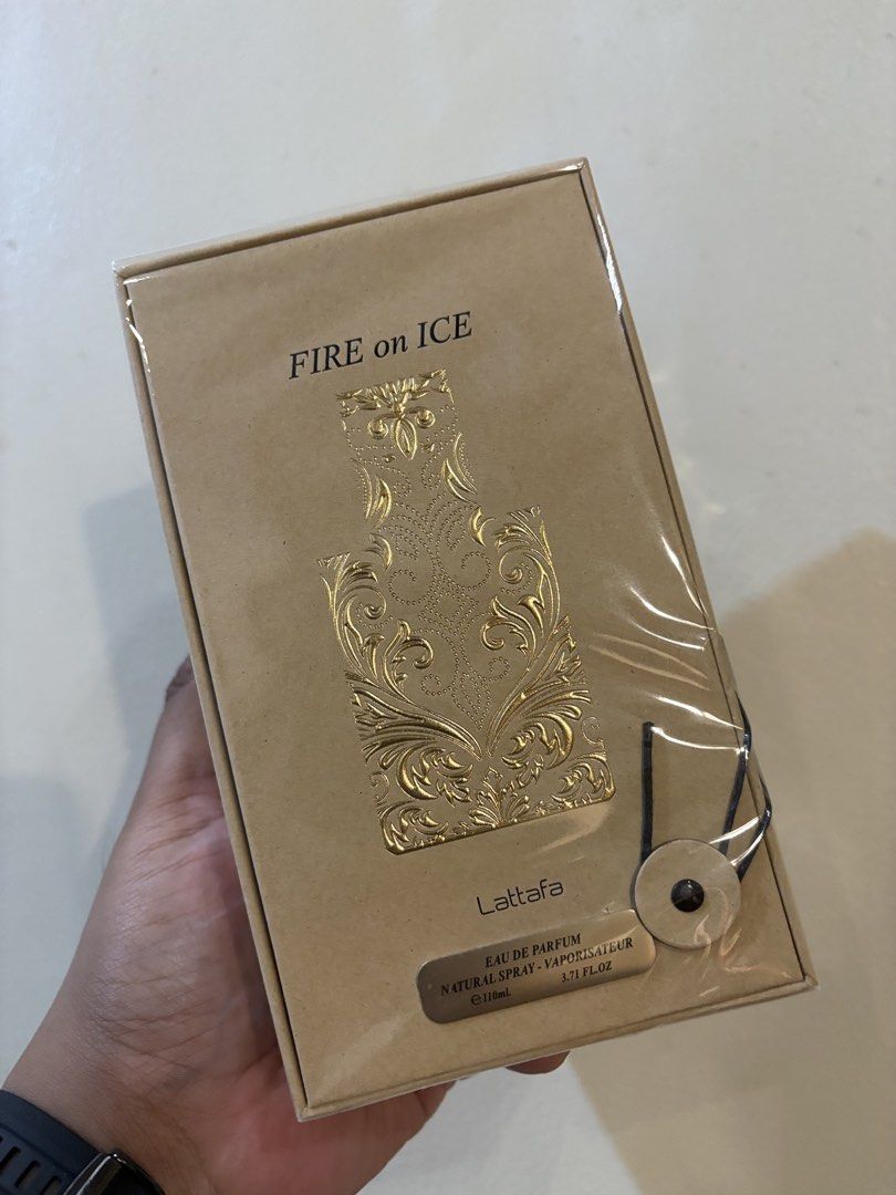 Lattafa Fire on Ice (Angel Share Paradis) (Category: Fragrance & Deodorants) located in Manila. Submitted by cjfragrancehaus (Listing ID 1463870131, Image 1). Description: Lattafa Fire on Ice Sealed ✅Lalamove ✅Pickup ✅JNT 📍Near Jollibee/LRT Tayuman Sta Cruz Manila.