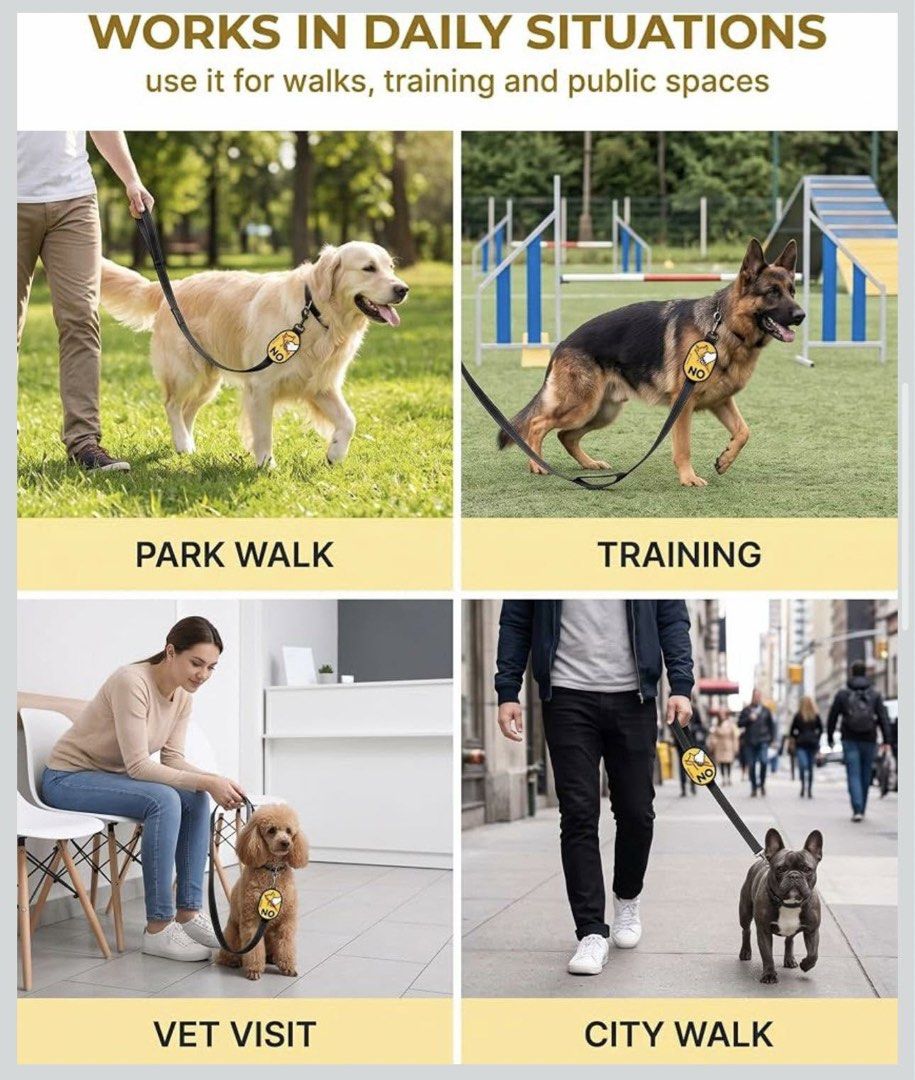 Leash Patch (Category: Homes & Other Pet Accessories) located in Manila. Submitted by abigaildan69500 (Listing ID 1463809631, Image 3). Description: Give Your Pup the Personal Space They Deserve! 🐾✨ Just like us, our fur babies don’t always want to be petted by strangers. Whether your dog is in training, anxious, reactive, recovering from surgery, or simply prefers a little distance, the “No Touch Patch” sends a clear, polite message before anyo
