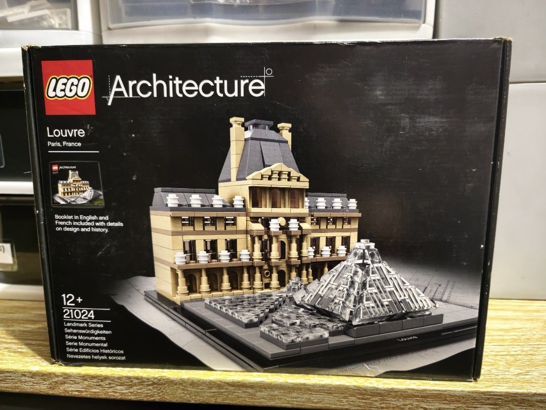 LEGO Architecture (21024) Louvre (Category: Lego & Building Sets) located in Pasig City. Submitted by bricksandbits.ph (Listing ID 1463772898, Image 1). Description: Brand new. Sealed. Box condition as is. Payment via Gcash or BPI. Shipping c/o buyer. Item is located in Pasig. PM for other inquiries.