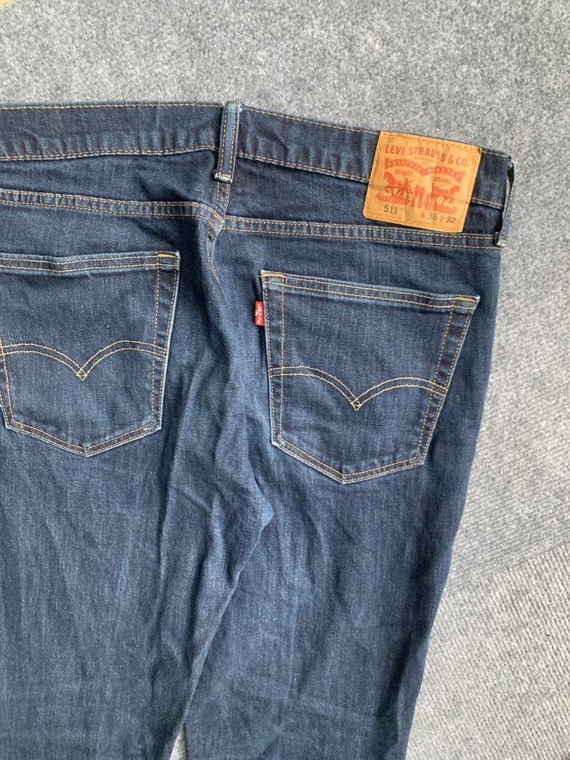 Levi’s 511 (Category: Jeans) located in Marikina City. Submitted by azaero (Listing ID 1463784948, Image 3). Description: Size 36 on tag no issue Excellent Condition Color rate 9/10.