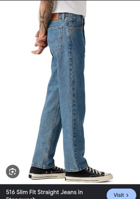 Levi's 516 slim straight waterless for men (Category: Jeans) located in Calbayog City. Submitted by jen1027 (Listing ID 1463771544, Image 1). Description: Ptpa 🙏LEVI'S 516 WATERLESS SLIM STRAIGHT FOR MEN Size 33 L32 On Tag Actual Length 42.5 Hem 7.5 Excellent condition Minimal Sign of used Made In Bangla Price:799 + sf ⛔ Payment first ⛔Mop-Gcash ⛔Location:Calbayog City Samar ⛔pm.