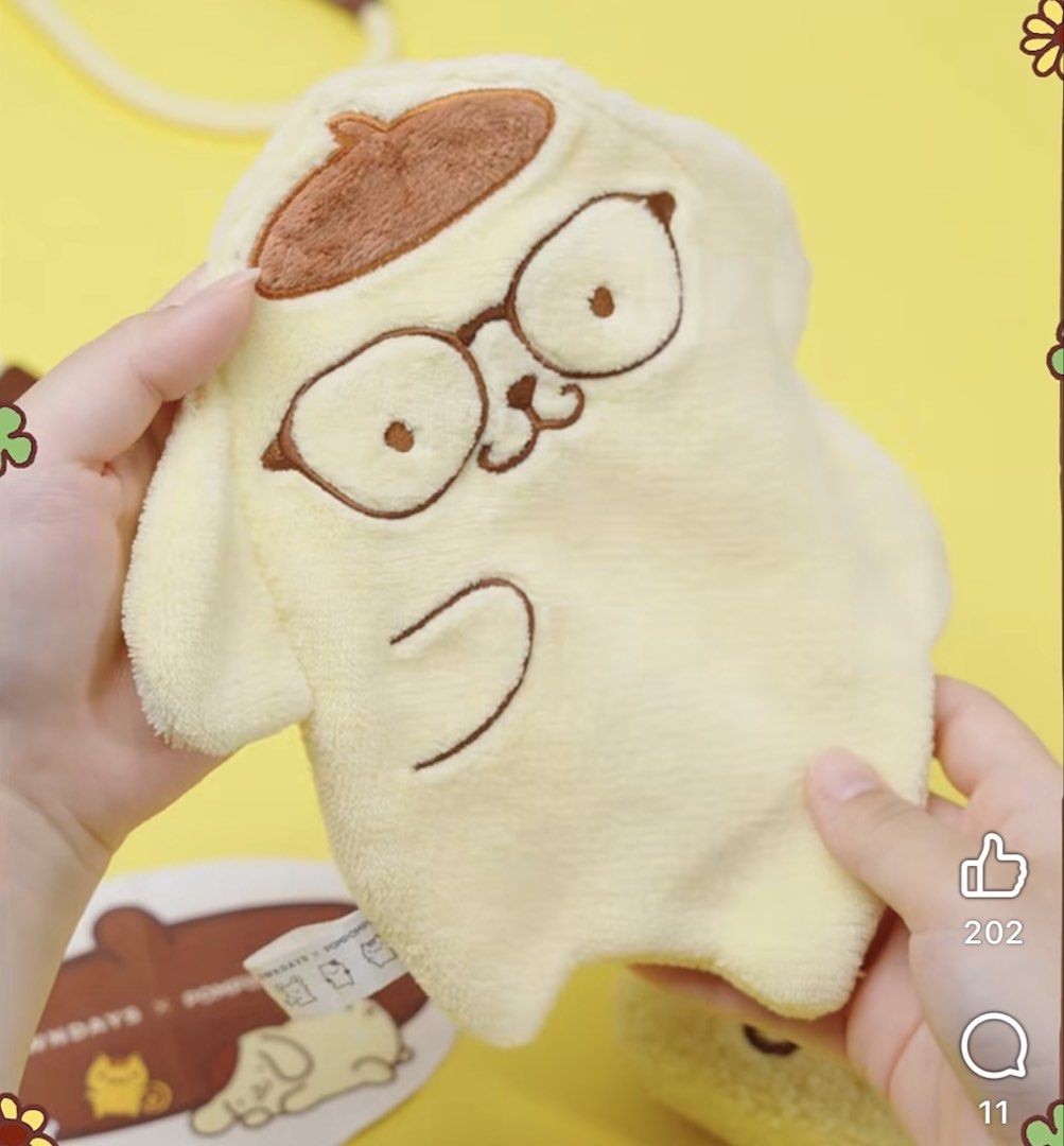 LF: Owndays x Pompompurin | Wiping Cloth (Category: Looking For) located in Pasig City. Submitted by hilisee (Listing ID 1463825167, Image 1). Description: LF the pompompurin x owndays wipe cloth :’)))) bilis maubos huhuu.