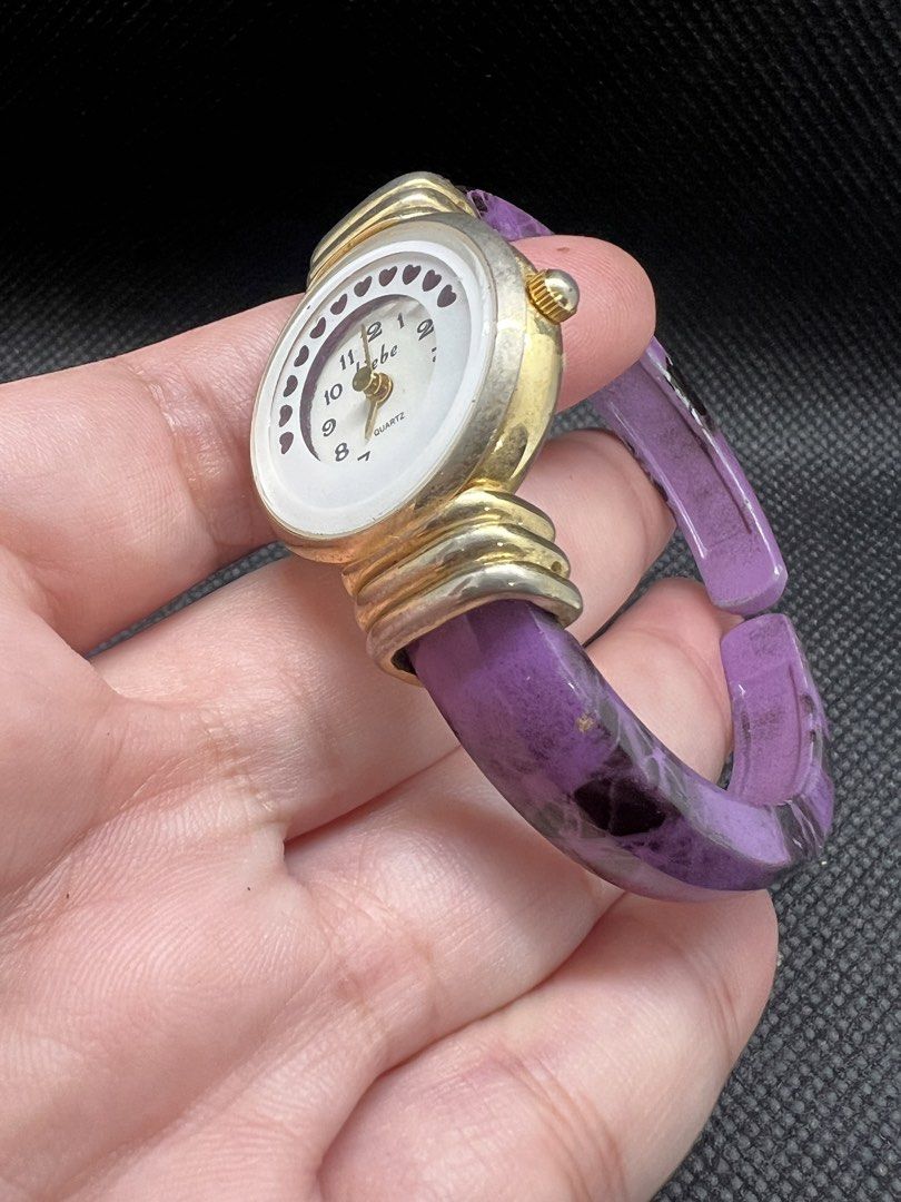 Liebe Japan Bangle Quartz ladies watch (Category: Women's Watches) located in Pasig City. Submitted by lailahbeauty (Listing ID 1463863952, Image 3). Description: For sale onhand Liebe Japan Bangle Quartz ladies Watch. The seconds is the one with the heart. Original Preloved watch direct from Japan. Working product. For more details you can contact me directly for fast transaction. Buy now! I can shipping nationwide! - Cute Liebe quartz watch - W