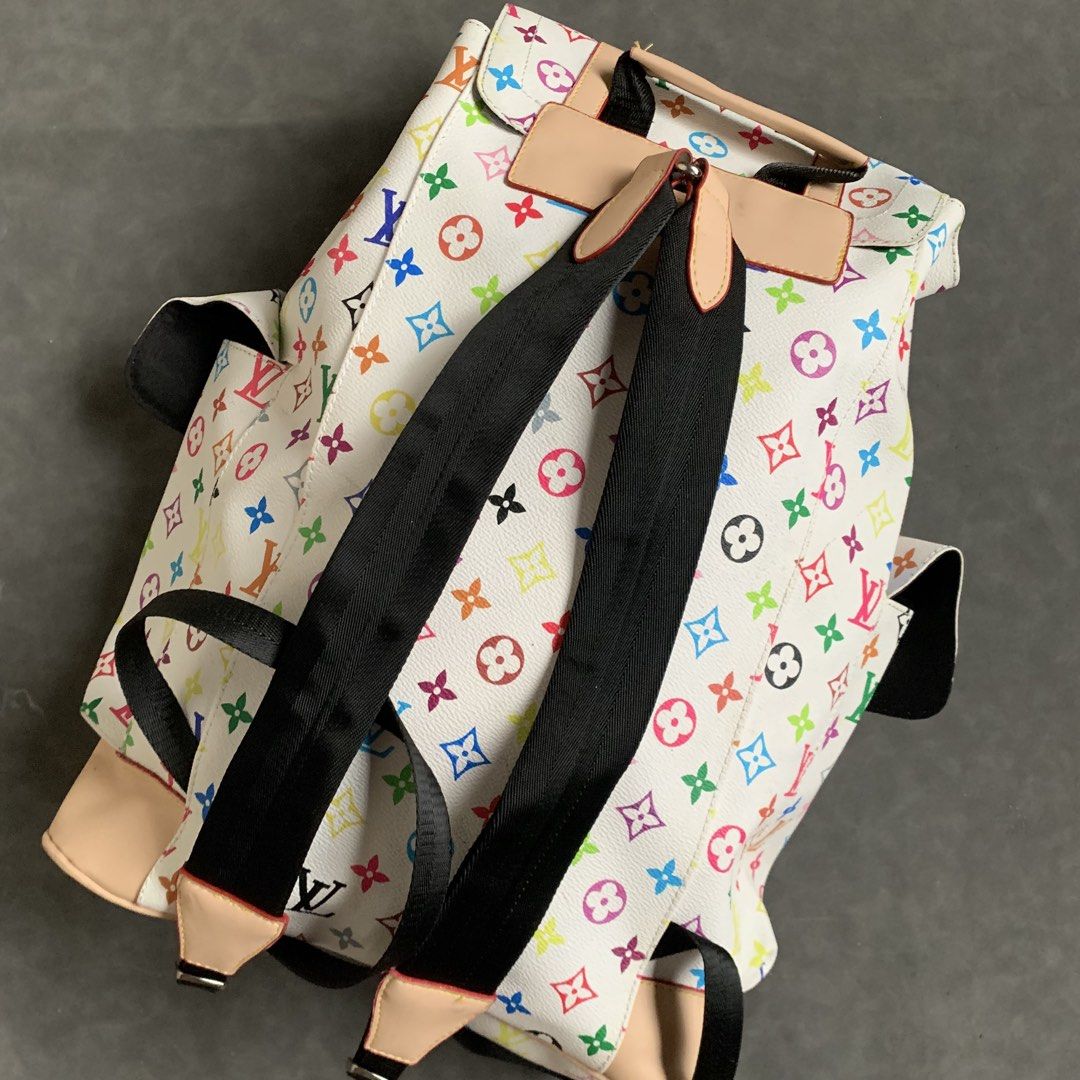 Louis vuitton monogram multicolor backpack (Category: Luxury Bags & Wallets) located in Cavite. Submitted by kalebfindsluxs (Listing ID 1463823171, Image 2). Description: Louis vuitton monogram multicolor backpack Good condition Check details - 4200 + sf Loc cavite Jnt / lalamove .