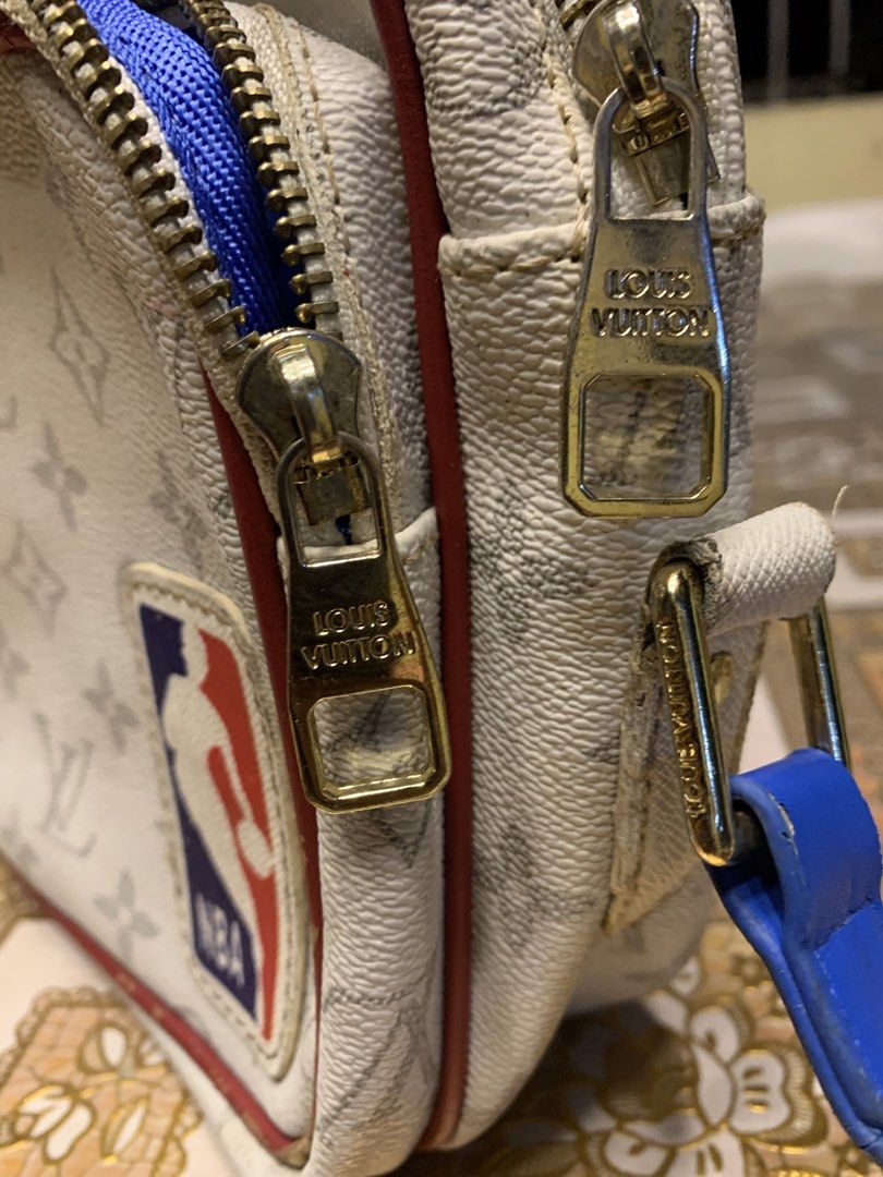 Louis Vuitton Paris X NBA (Category: Luxury Bags & Wallets) located in Iloilo. Submitted by oddymer (Listing ID 1463900675, Image 3). Description: Items is thrifted but not sure if authentic but still useable Good for restored and use for mens and womens .