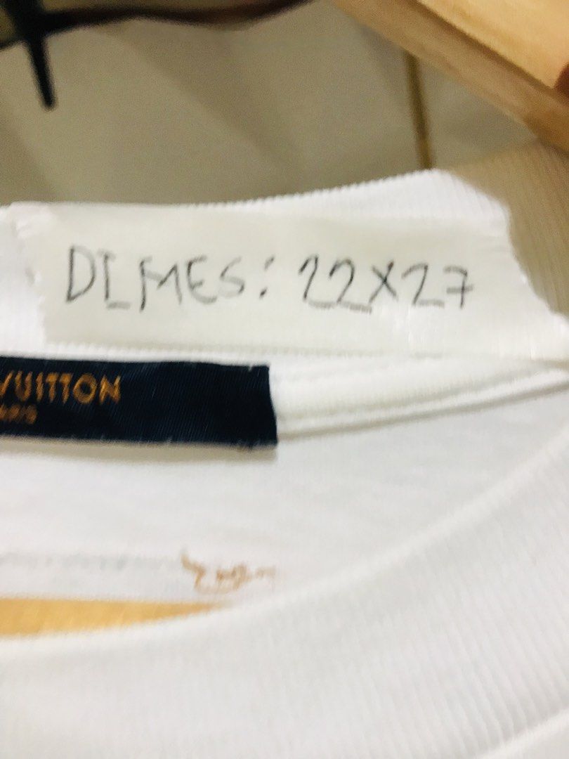 Louis Vuitton Rainbow Monogram T-Shirt (Category: Luxury Apparel) located in Rizal. Submitted by drthriftfour (Listing ID 1463863118, Image 3). Description: - Authentic Louis Vuitton T-Shirt - Color: White with vibrant rainbow monogram print - Size: S - Made in Italy - Ideal for casual wear.