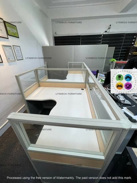 L-SHAPE WORKSTATION CUBICLE OFFICE PARTITION (Category: Office Furniture & Fixtures) located in Quezon City. Submitted by cherry.ltsdeco (Listing ID 1463810374, Image 3). Description: LTSDECO Home and Office Furniture Trading MANUFACTURER • FABRICATOR • SUPPLIER Looking for office furniture, modular partitions, workstations, or customized furniture? We can help! LTSDECO Home and Office Furniture Trading is a trusted manufacturer, fabricator, and 