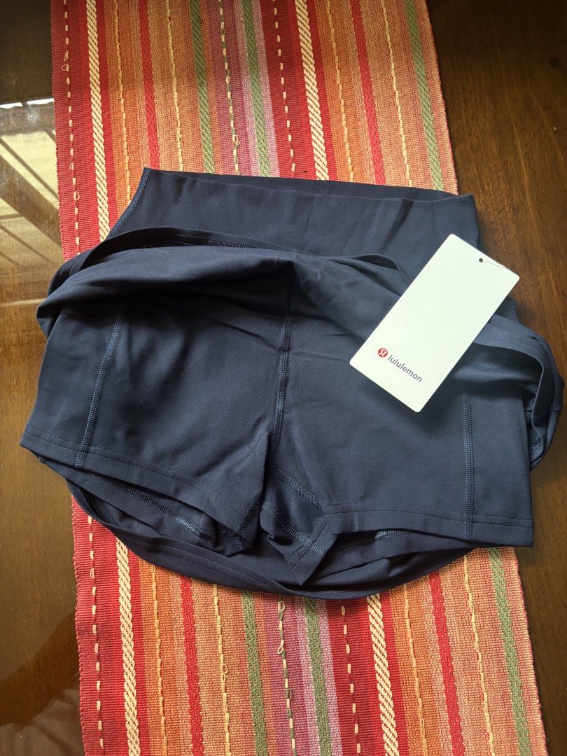 Lululemon Align High-Rise Skirt Dot 6 (Category: Skirts) located in Las Pinas. Submitted by ziggyt (Listing ID 1463750350, Image 2). Description: On hand and ready to ship. Guaranteed original from Canada. Color: True navy and Light blue Item posted not affiliated with brand..
