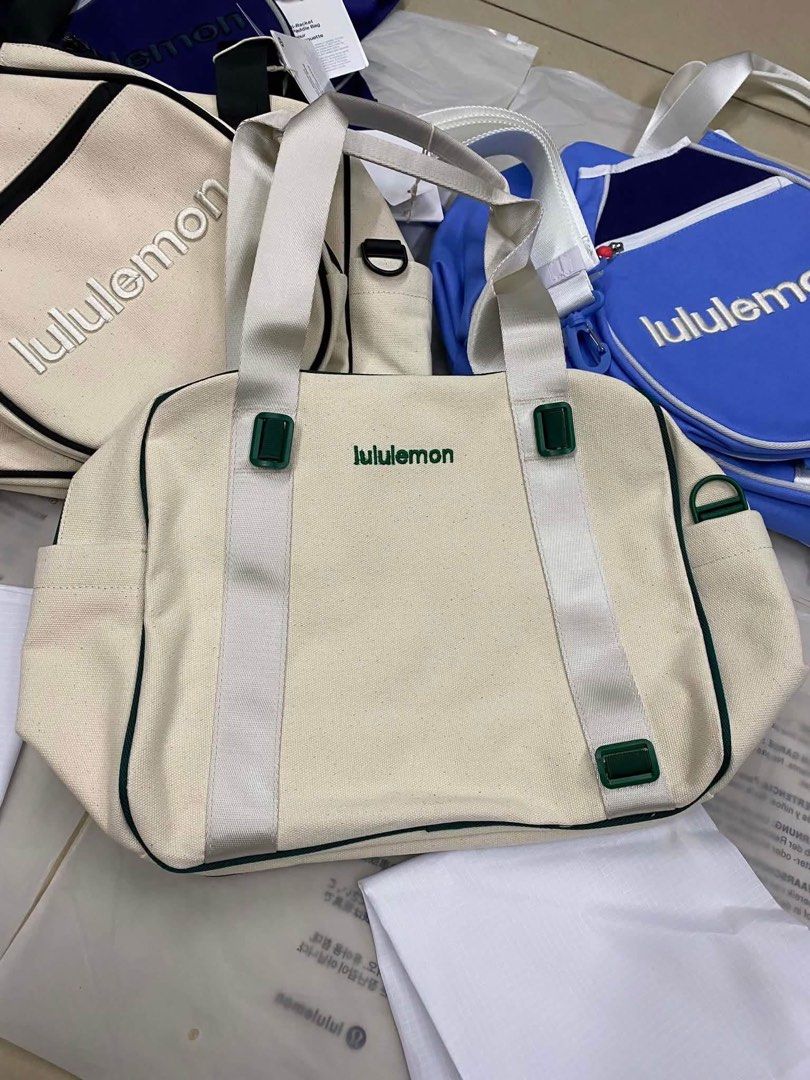 Lululemon Racket / paddle bag ( LIGHT BLUE ONLY AVAIL ) (Category: Announcements) located in Valenzuela. Submitted by markailandco. (Listing ID 1463904065, Image 2). Description: Brandnew With ziplock Light blue only 2100 Ready to ship.