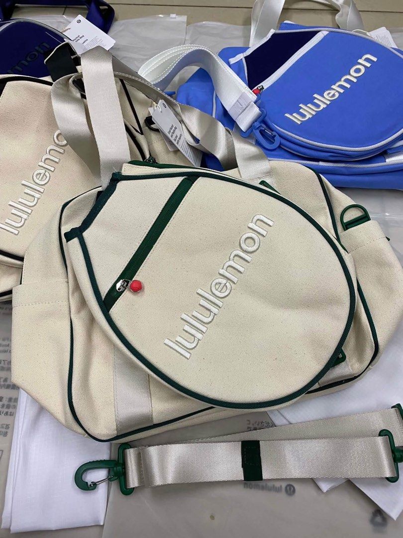 Lululemon Racket / paddle bag ( LIGHT BLUE ONLY AVAIL ) (Category: Announcements) located in Valenzuela. Submitted by markailandco. (Listing ID 1463904065, Image 3). Description: Brandnew With ziplock Light blue only 2100 Ready to ship.