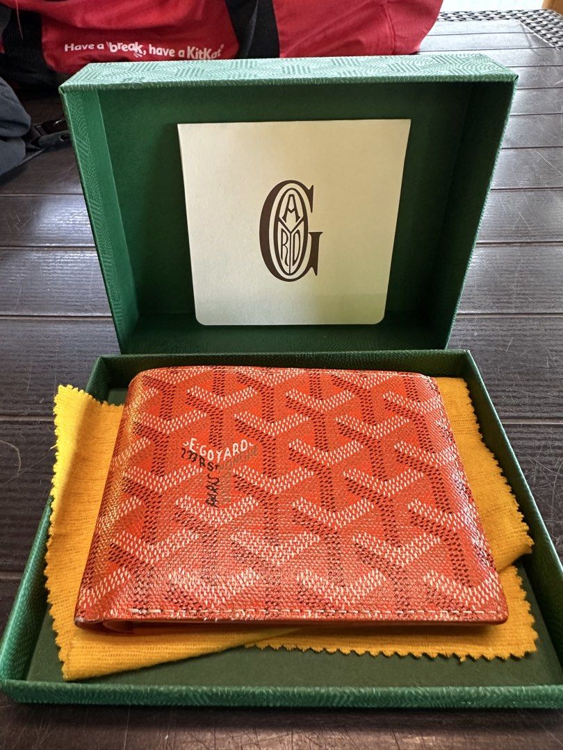 Lv goyard wallet (Category: Wallets & Card Holders) located in Quezon City. Submitted by tvngtng (Listing ID 1463756292, Image 1). Description: For sale Goyard Goyardine Bi-Fold Wallet Used 9.5/10 condition With box, dustbag, and card 29,999 negotiable Louis Vuitton Bi-Fold Slender Damier Ebene Brown Used 9/10 condition With box and dustbag only 21,888 negotiable Open to Legit Check at your expense! Pm me for additional pictures. Can meet at BGC,