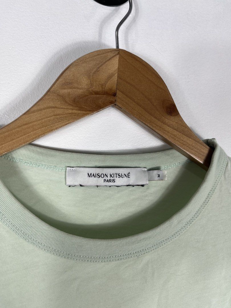 maison kitsune shirt (Category: Shirts) located in Bacolod City. Submitted by piquedup.ph_v2 (Listing ID 1463883656, Image 3). Description: Maison Kitsune Shirt -Authentic Size: M | 20.5x25 Condition: Excellent Color rate: 9.5/10 (Color may vary to lighting) Flaws: None.