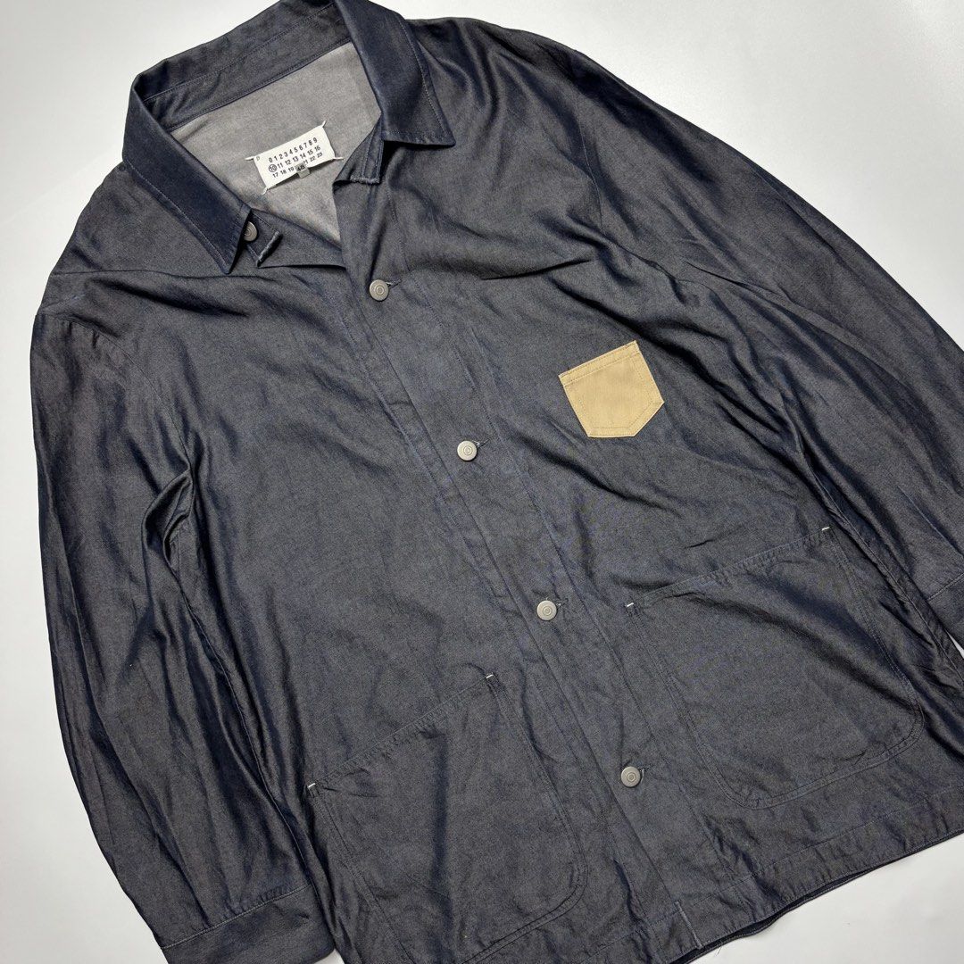Maison Margiela Line 10 2021aw jacket (Category: Luxury Apparel) located in Abucay. Submitted by alvinthrif57836 (Listing ID 1463814159, Image 3). Description: Maison Margiela 2021aw jacket ‎_______________________ ‎Size: 48 on tag ‎(Measured by Inches) ‎Width: 22 ‎Length: 32 ‎Shoulder: 19.5 ‎Condition: EXCELLENT ‎Color Rate: 10/10 ‎Issue: None ‎_______________________ ‎ ‎Color may vary due to lightning so check wisely. ‎Thank you for your unders