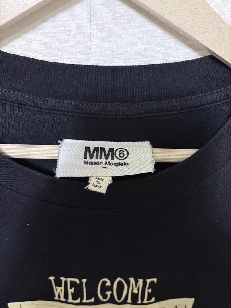 Maison margiela WELCOME tee (Category: Tshirts & Polo Shirts ) located in Iloilo. Submitted by ghettoriches_ (Listing ID 1463868215, Image 3). Description: Maison margiela Large 23x29 Like new No flaws.